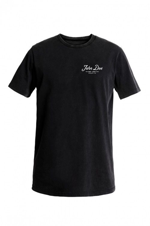 JOHN DOE T-shirt with JD lettering