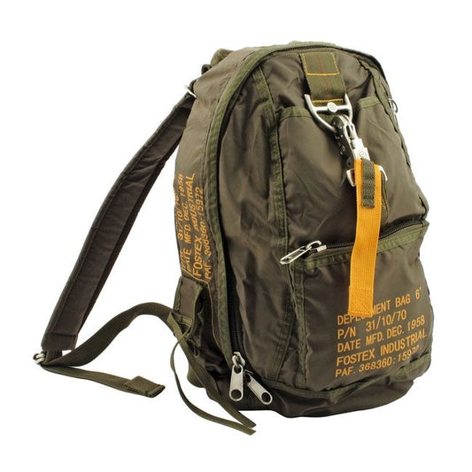 ARMY SURPLUS PARACHUTE BAG 6 GREEN Backpack