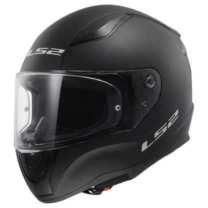 LS2 RAPID II SOLID MATT BLACK Helmet