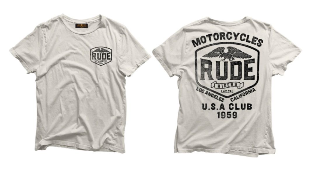 RUDE RIDERS t-shirt USA CLUB