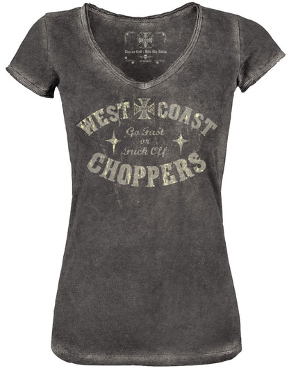 Women's T-Shirt WCC GO FAST V NECK