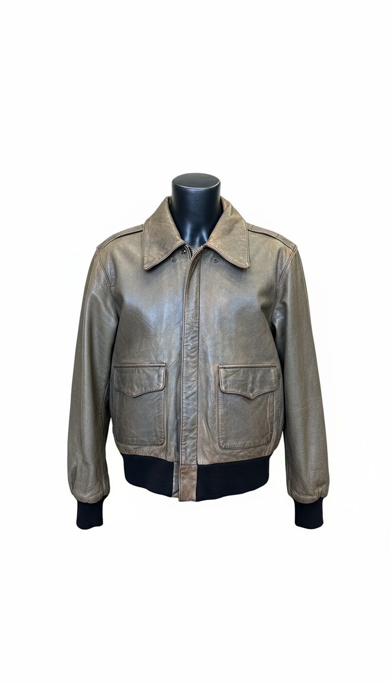 Light Brown Leather Jacket STURGIS