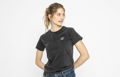 JOHN DOE T-Shirt LIVE FAST SKULL FADE OUT SCHWARZ