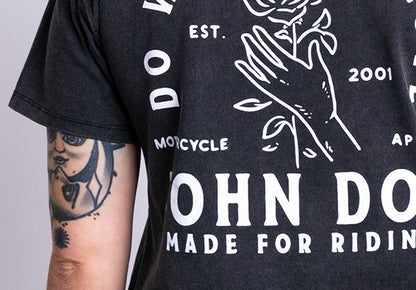 JOHN DOE T-Shirt ROSA VERLAUFEND