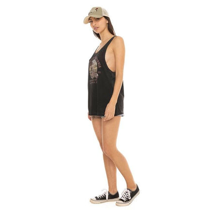 Women's Top - VON DUTCH CAFE RACE BLACK