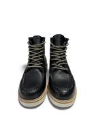 WCC Rigid Leather Boots – Tumble Black