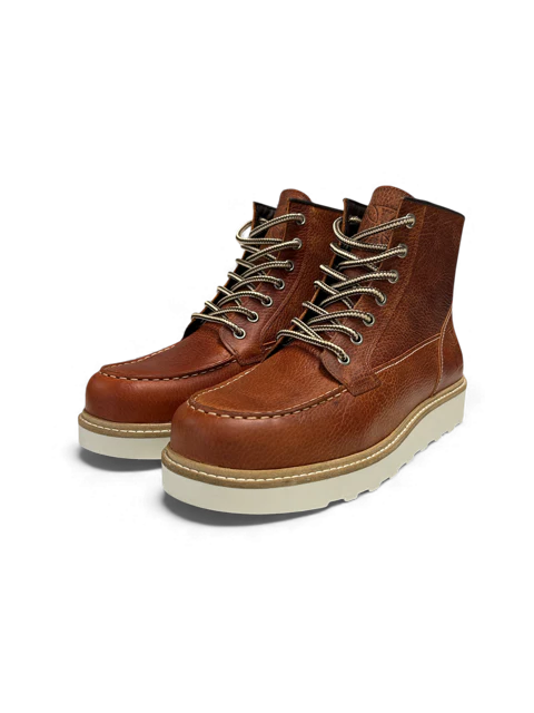 WCC-Stiefel aus robustem Leder – Tumble Brown