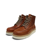 WCC-Stiefel aus robustem Leder – Tumble Brown